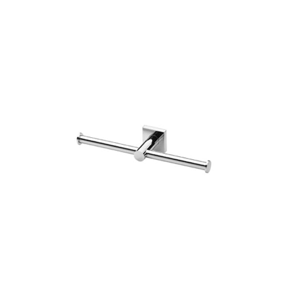 Radii Double Toilet Roll Holder Square Or Round Plate 02