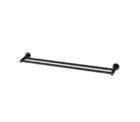 Radii Towel Rail Double 600mm Round Or Square Back Plate 03