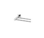 Radii Towel Rail Double 800mm Round Or Square Back Plate 02