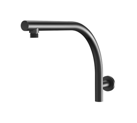 Rush Shower Arm Matte Black 01