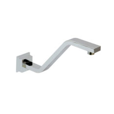 Shower Arms Square Fixed Gooseneck 120