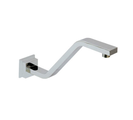 Shower Arms Square Fixed Gooseneck 120