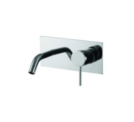 Spillo Up Basin Mixer Wall Mount 159mm 01