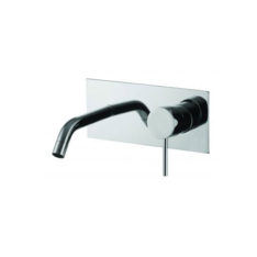 Spillo Up Basin Mixer Wall Mount 209mm 01