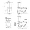 Studio Bagno Q Back To Wall Toilet Suite 04