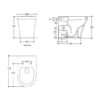 Studio Bagno Q Wall Faced Pan + Cistern 02