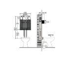 Studio Bagno Q Wall Faced Pan + Cistern 04