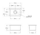 Th Cuisine 30x46 Rect Sink Specs