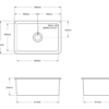 Th Cuisine 48x68 Rect Sink Specs