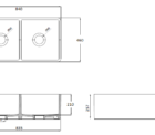 Th Novi Double Butler Sink No85fs Specs