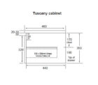 Tuscany All Drawers 600 02