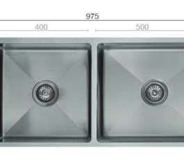 Uptown Utr2 25 Square Sink