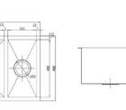 Uptown Uts1.5 Square Sink Specs