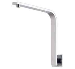 Vivid Slimline Shower Arm Square Back Plate 01