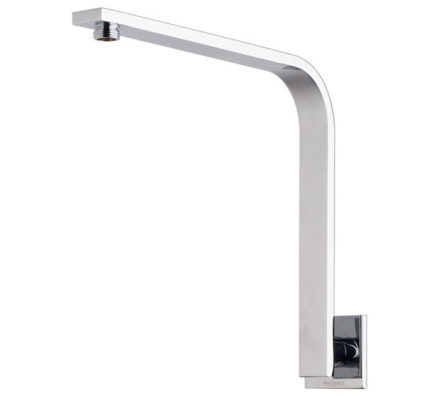 Vivid Slimline Shower Arm Square Back Plate 01