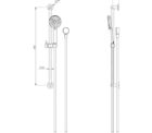 Vivid Slimline Shower Rail 02