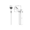 Vivid Hand Shower On A Bracket 02