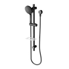 Vivid Hand Shower On Rail Black 03