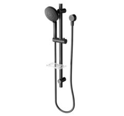 Vivid Hand Shower On Rail Black 03