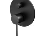 Vs791mb Vivid Slimline Shower Bath Diverter Mixer Matte Black