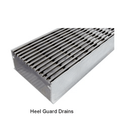 Vinco Heel Guard Drain