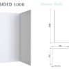 Wall 2 Sided 1000 Specs