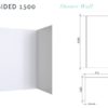 Wall 2 Sided 1500 Specs