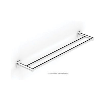 Zeos Towel Rail Double 600 01