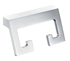 Time Square Robe Hook Chrome Etched E 2 Orig
