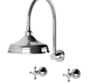 Phoenix Nostalgia Shower Set Cross Ch