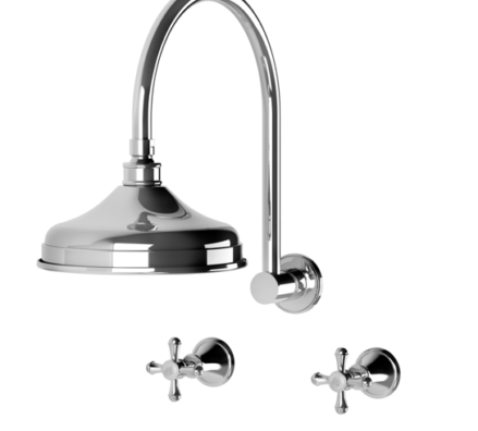 Phoenix Nostalgia Shower Set Cross Ch