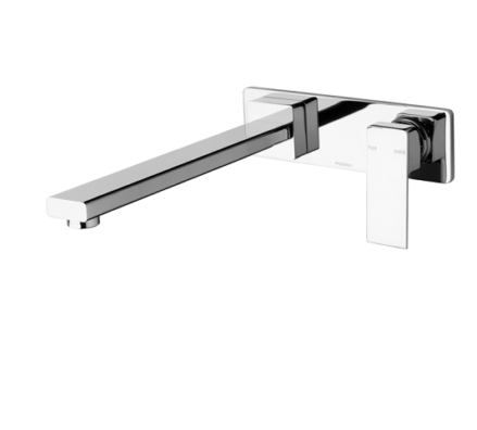 Phoenix Radii Wall Bath Set Mixer 280