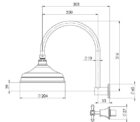 Ns121 Nostalgia Shower Set Line Drawing 1