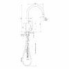 Faucet Pegasim Sink Mixer Curve Pullout Specs