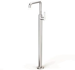 Faucet Zeos Floor Bath Mixer Square