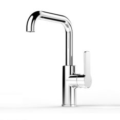 Faucet Zeos Sink Mixer Square 160