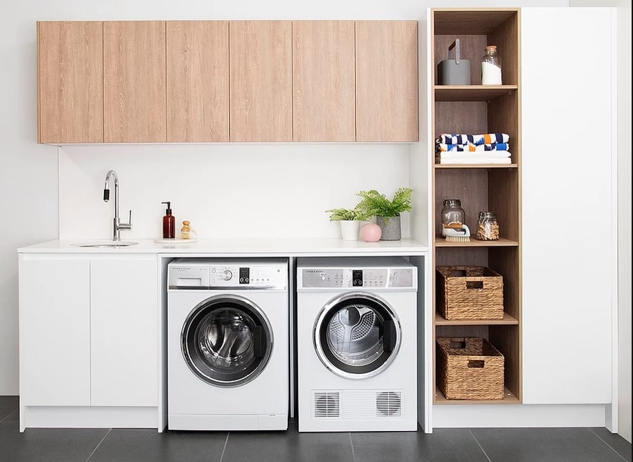 Buy ADP - laundry cabinets Online | White Bathroom Co