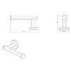 Abey Toilet Roll Holder Specs