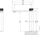 117 7900 Axia Vessel Mixer Line Drawing