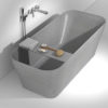 Verve Free Standing Bath Ash Grey 2
