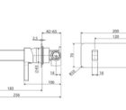 Fienza Sansa Wall Basin Set Ch 229106 Specs